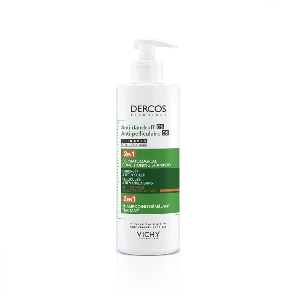 Vichy Dercos Shampoo condizionante dermatologico antiforfora 2 in 1 390 ml