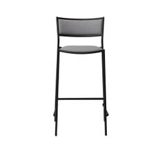 Massproductions - Jig Bar Stool - H 750, Ivory, Fabric D, Elmo Leather Soft 1 01003 - Barstolar - Chris Martin - Beige - Metall