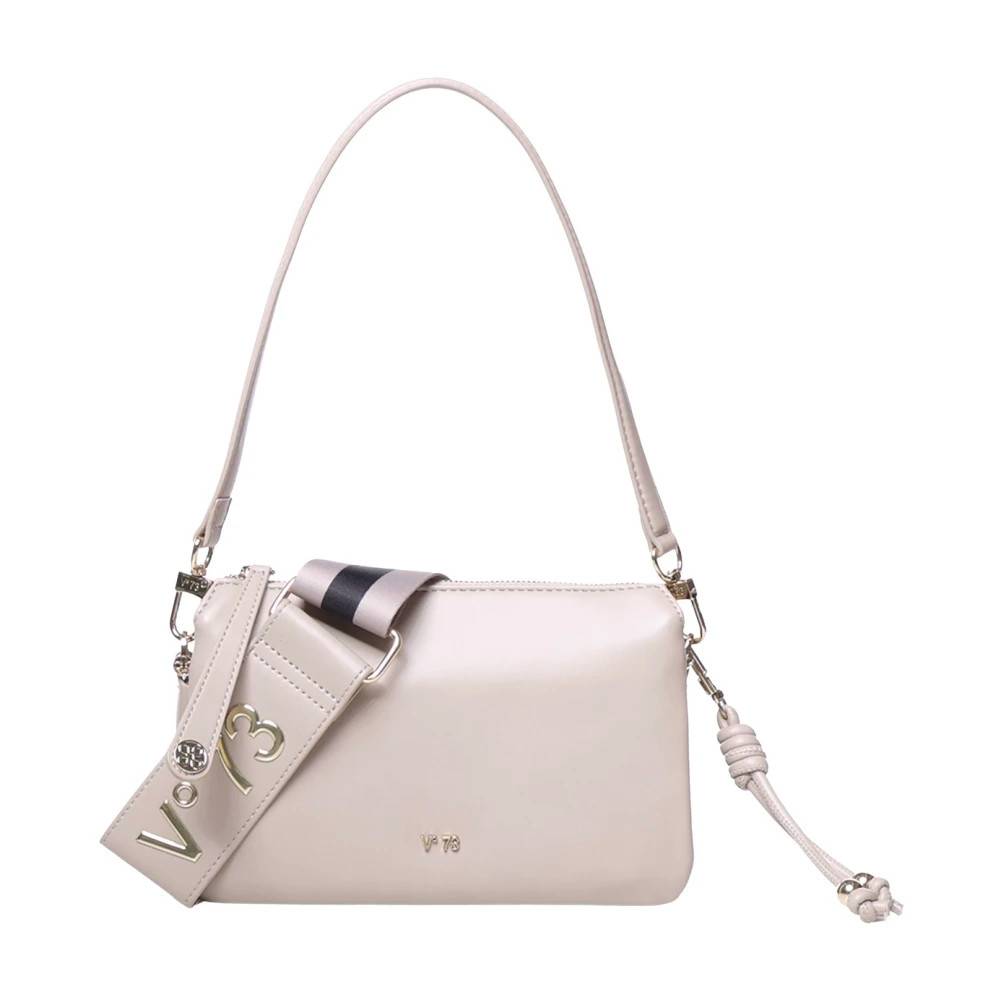 V73 Skuldertasker - Tasker - Dame - Beige - ONE SIZE - Uld