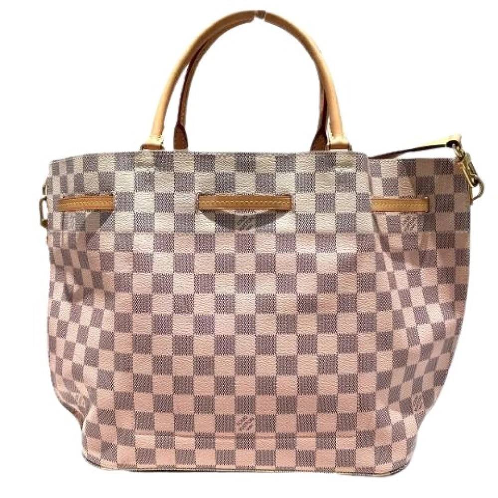 Louis Vuitton Vintage Pre-owned canvas tasker - Vintage - Dame - Hvid - ONE SIZE -