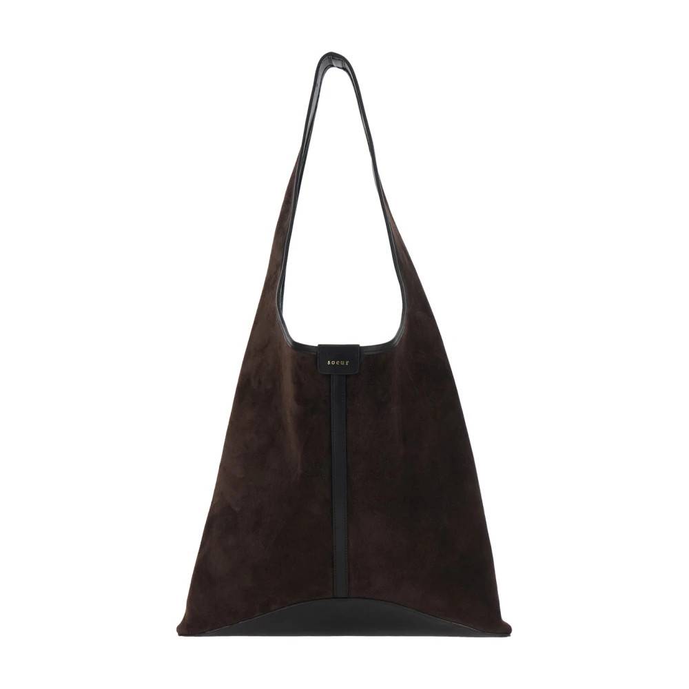 SOEUR Delice Taske - Tasker - Dame - Brun - ONE SIZE - Uld