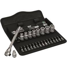 WERA spärrnyckelsats 1/4" 28 delar