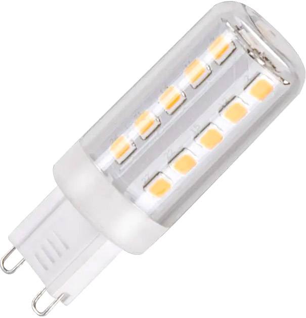 SLV QT14 G9, LED Leuchtmittel weiß 3,7W 3000K CRI90 300° - LED Lampen Sockel G9