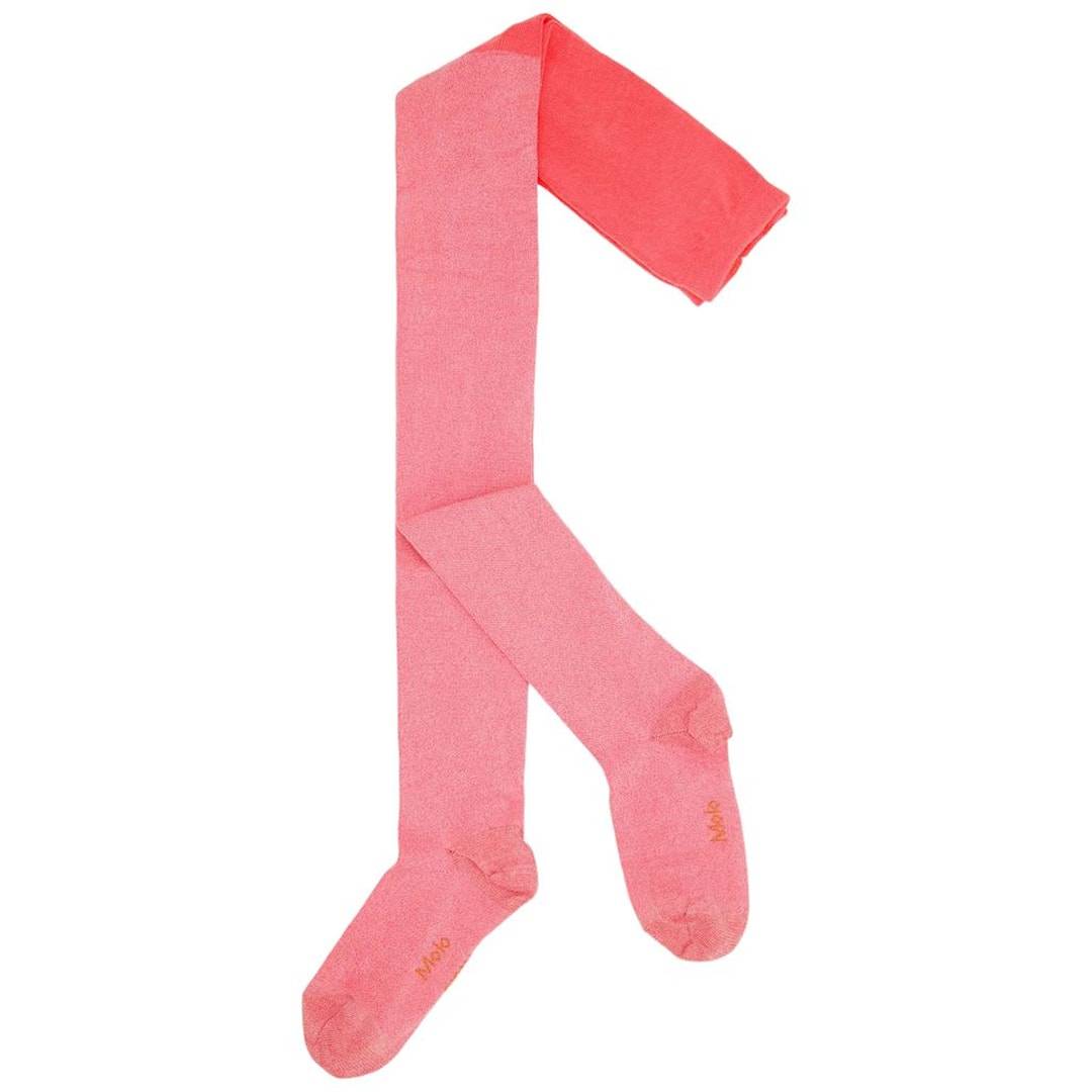 Molo Glitter Strømpebukser Flamingo Plume 62/68 cm Lyserød 62/68 cm Piger