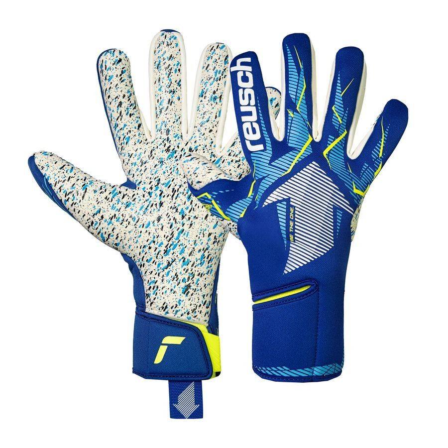 Reusch Målvaktshandske Fastgrip Fusion - Blå/Vit - ['Blå'] (7½)