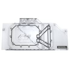WAK Alphacool Eisblock Aurora Acryl GPX-A Radeon 5700 XT ROG Strix EOL