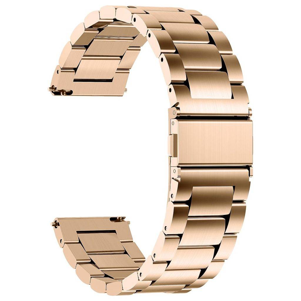 JLT Samsung Galaxy Watch 4/4 Classic Rustfri Stål Urrem - Rosaguld