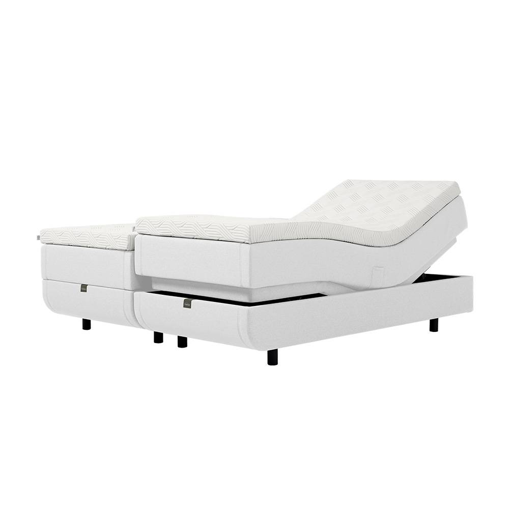 Tempur North Luxe Ställbar Säng 105x200 Ivory (105x200)