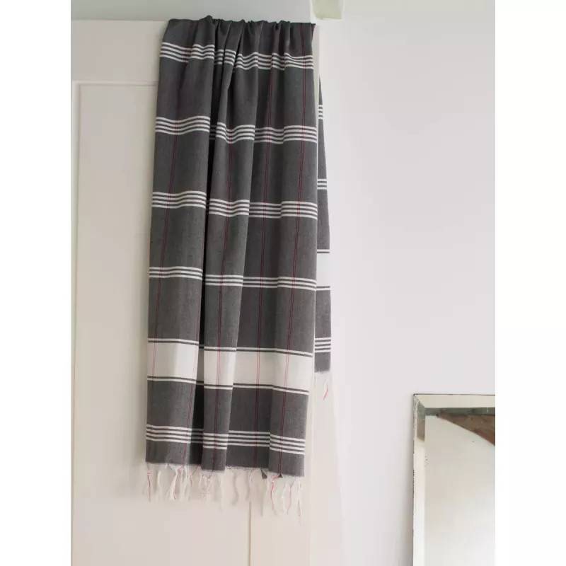 Tunn Strand- & Hamamhandduk 100x170 cm – Ekologisk Bomull