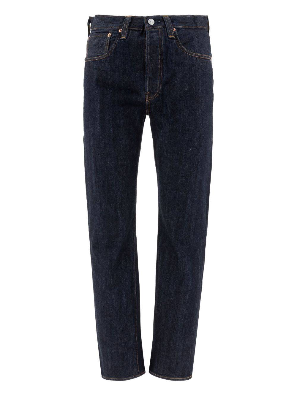 Levi's - 1947 501 Vintage stentvättade jeans - herr - bomull - 36/32 - Blå