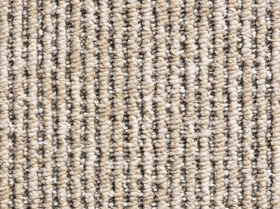 Gulvtæppe i 100% polypropylen - Manchester Beige - 400 cm. (+/- 1 %)