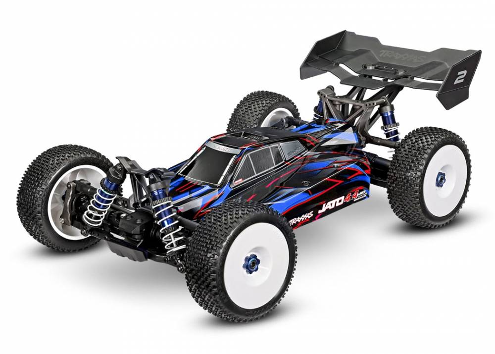Traxxas Jato 4x4 VXL-4S EHD RTR Blå