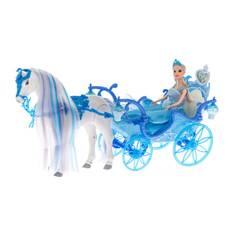 Crystals - Fashion Doll - Häst & Vagn Med Ljud Leksaksset (Utgått)