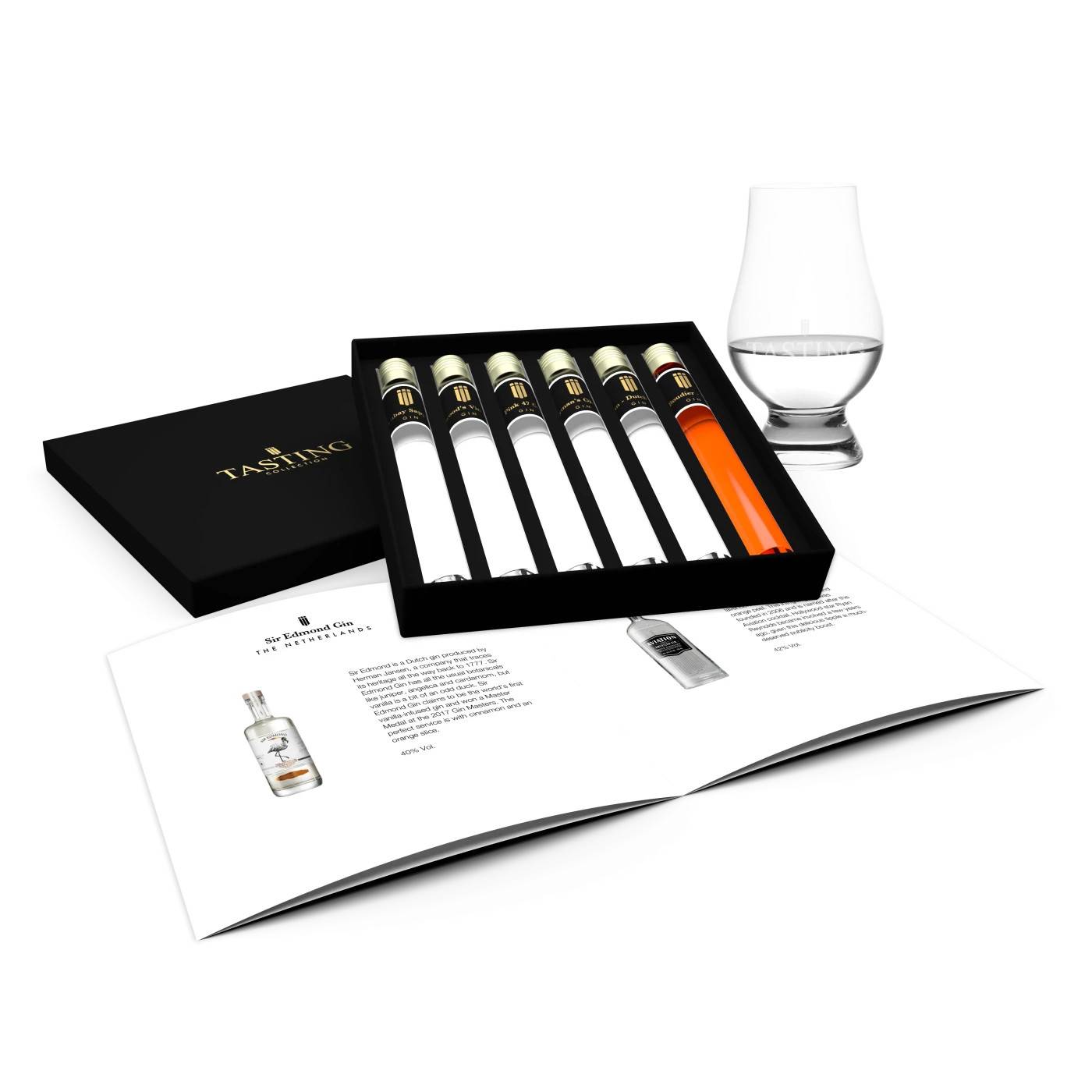 Tasting Collection World Gin, 6×2,5cl.