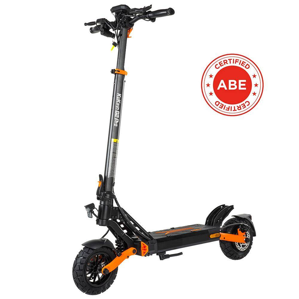 Kukirin G2 Pro Abe Elektrisk Scooter Vikbar Topphastighet 20Km/h LCD-display 48V 15.6Ah Dubbla Skivbromsar Max Räckvidd 65Km 9  Däck