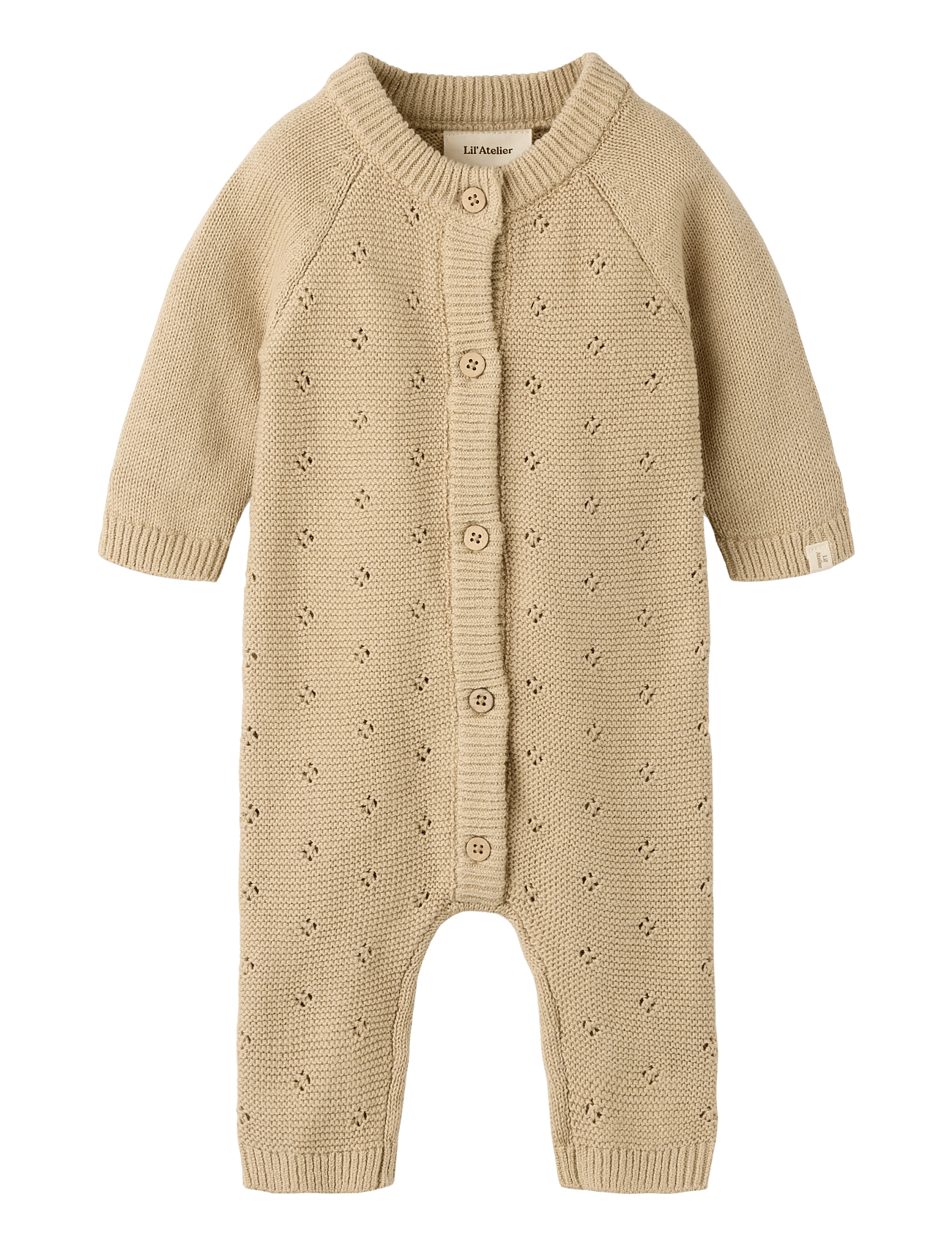 LIL'ATELIER Nbnlaguna Ls Knit Suit Lil | Beige | 62