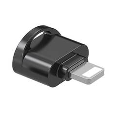 Adapter Lightning til Micro SD kortlæser - Sort