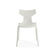 Kartell - Re-Chair White - Spisebordsstole - Antonio Citterio - Hvid - Plast