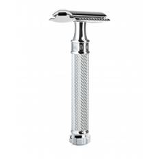 R89 TWIST Traditional Safety Razor (Closed Comb) - Chrome