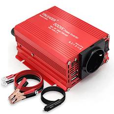 Yinleader 500 W 12 V 220 V dubbel USB Power Inverter DC 12 V AC 230 V, omvandlare transformator med cigarettändare eluttag