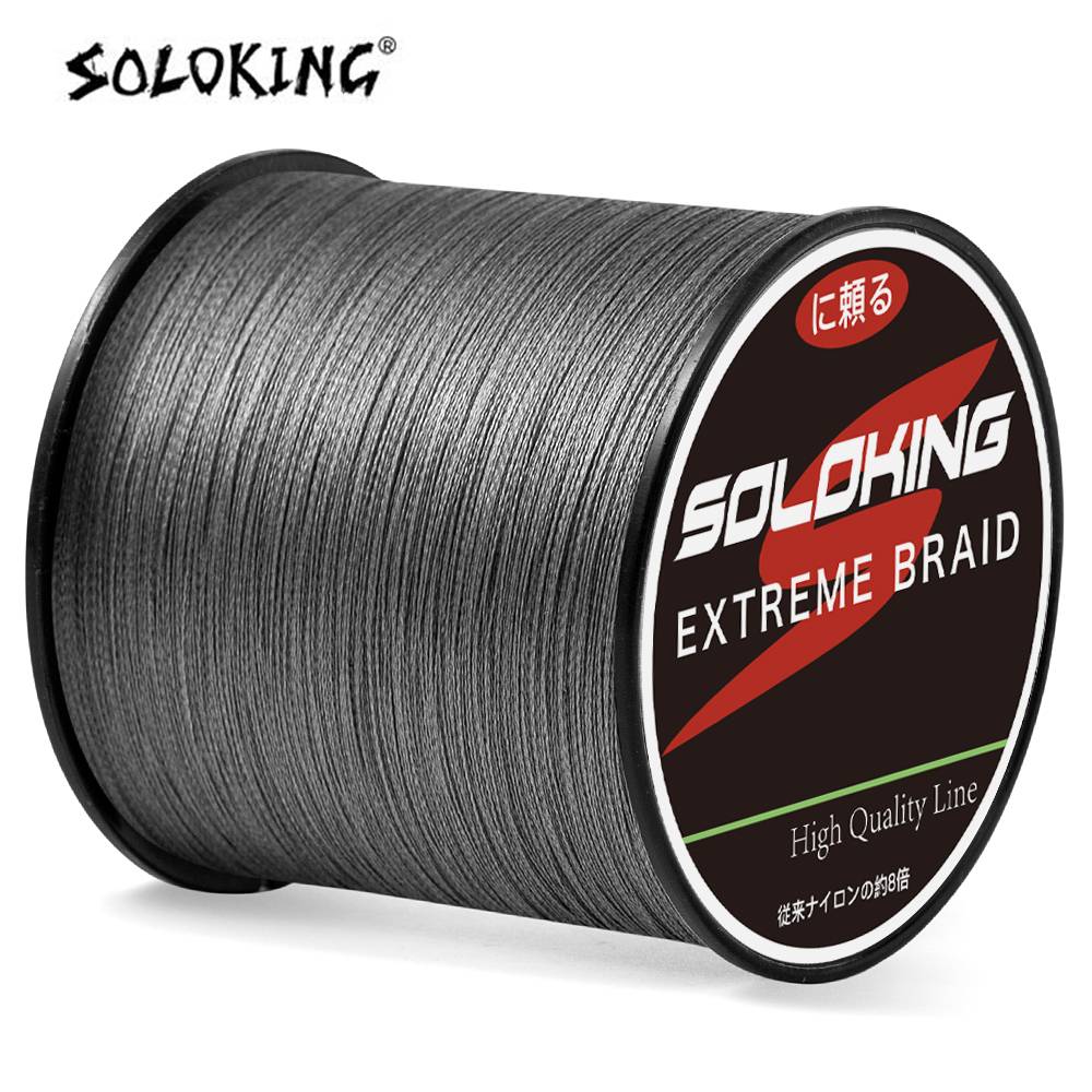 SOLOKING 300M PE Braided Fishing Line 10LB-80LB Super Strong Japanese Multifilament Sea Fishing Line Carp Trout Bass Line