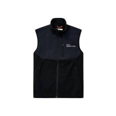 HALO Blocked Fleece Vest – Sort