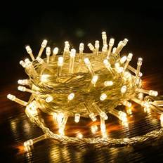 80-LED 10M Ljusslinga Dekorativa Ljus, 1.5M/3M/6M/10M Utomhus LED-ljusslinga, Batteridrivna Ljusslingor, Varmvita LED-Ljus För Utomhusdekor, Hem, Fest - Multifärgad (Multi-size)