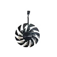 Datorkomponenter T129215BU AORUS GTX 1080 Ti GPU Fan Compatible With GTX 1080Ti、GTX 1080、1070、GV-N108TAORUS Video Card Cooling Fan(FAN A)