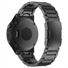 För Garmin Tactix 7 Pro / Fenix 7X / Fenix 6X Pro 3 Beads Titanium Steel 26 mm Universal Quick Release utbytesurrem