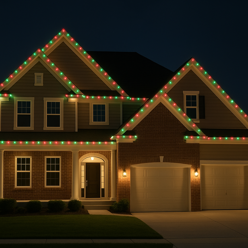 Permanent Christmas Light Kits - 100 Foot Kit