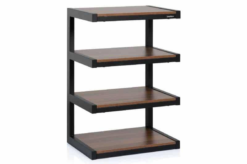 Norstone Esse Hifi Oak & Walnut - Vit ek - Stereobänk Vit/Ek