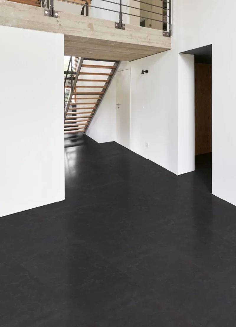 Vinylgolv Floorit - Brick Slate Black sofTEC 8mm