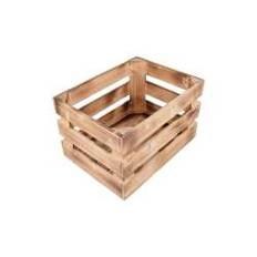 Atran Cykel Spjällåda Woody 40x30x24cm - Naturell