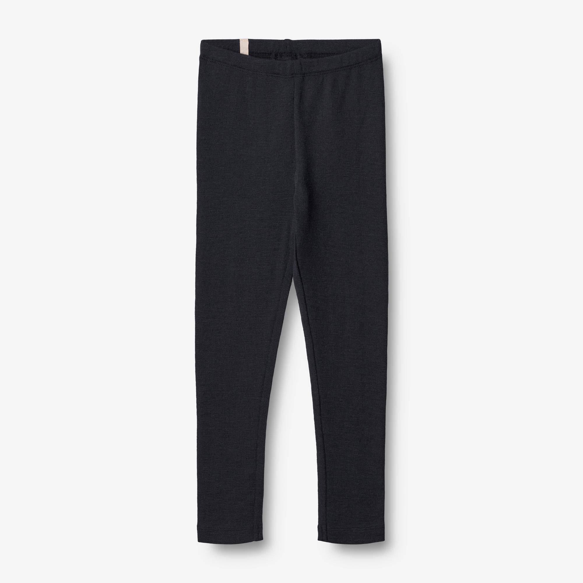 WHEAT® - Uld Leggings - navy - Str 98.