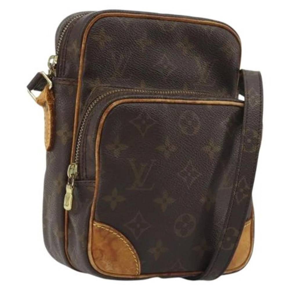 Louis Vuitton Vintage Pre-owned Monogram Canvas Skuldertaske - Vintage - unisex - Brun - ONE SIZE - Uld