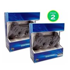 2 stk. Bluetooth Game Controller Universal Keypad Trådløs Bluetooth Gamepad til PS3 Sort