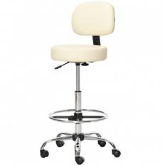 Arbetspall - Barstol Justerbar sits 72-95 cm Beige
