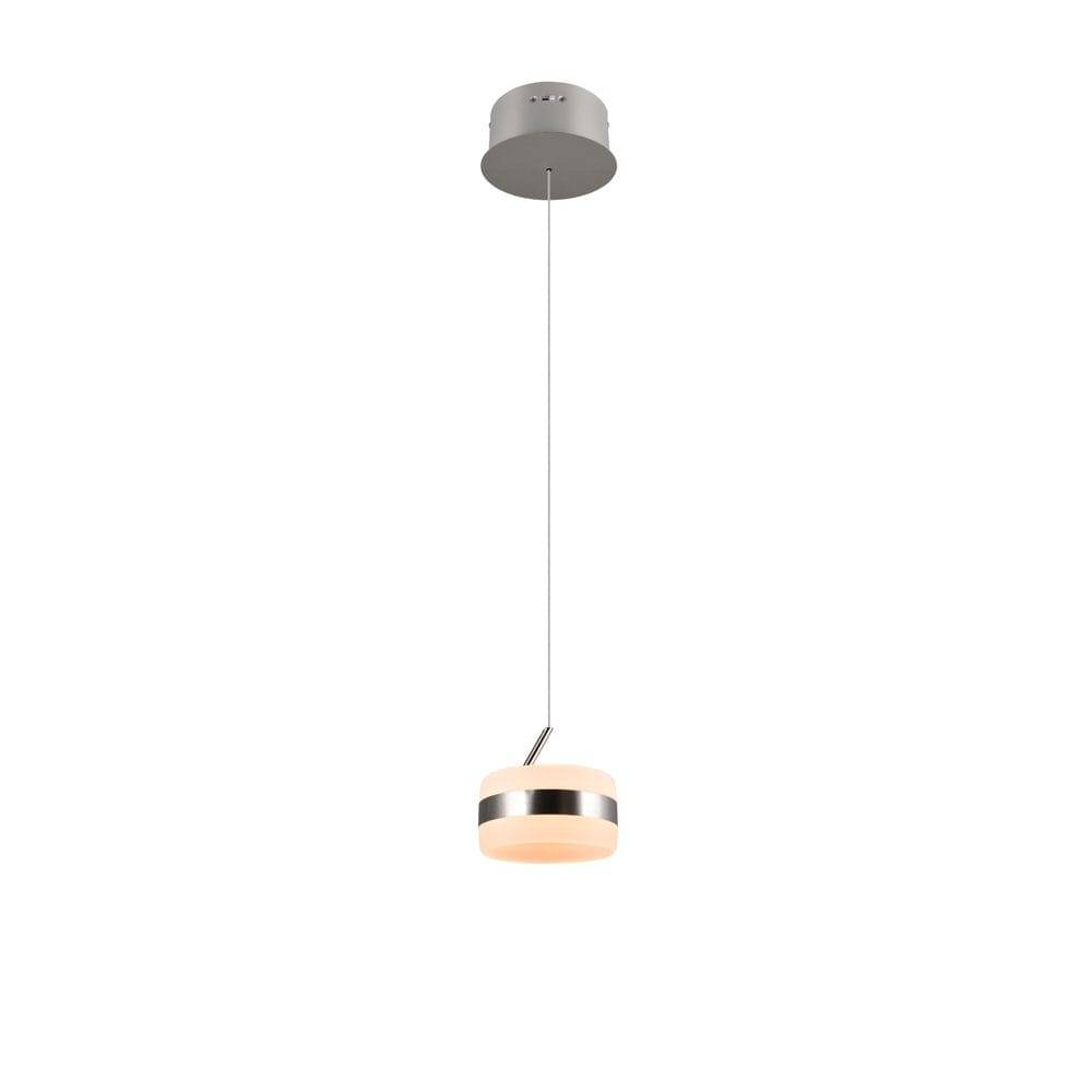 Trio Lighting Pendel TRIO Dios - 1 lampa/Borstad Stål Kökslampa & pendellampa