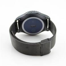 20mm Mesh Metal Watchband Armband för Samsung Gear S2 Classic SM-R732 - Svart