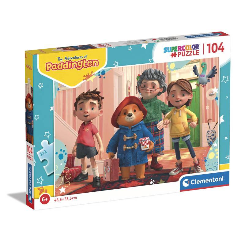 Clementoni 25730 Supercolor Paddington 104 Teile-Puzzle Für Kinder...