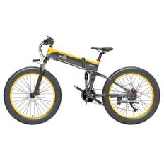 Bezior XF1500 Off-Road Electric Bike 1500W, 48V 12.8Ah, Shimano 27-Speed, Hydraulic Disc Brakes, 26 Fat Tyre, IP54, E-Mountain Bike for Adult 48V 1500W 12.8Ah grön