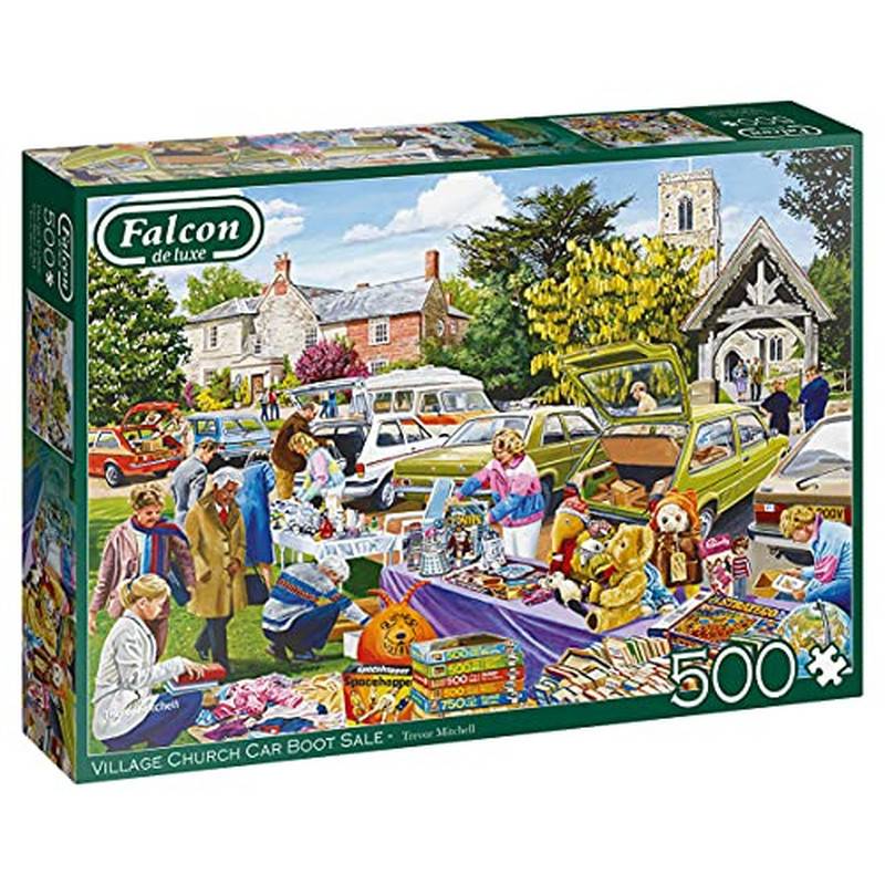Jumbo Spiele Village Church Car Boot Sale - 500 Teile