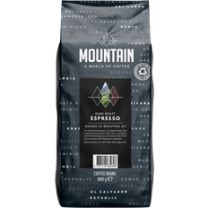 MOUNTAIN Espresso Dark Roast, Hele b�nner, 1 kg