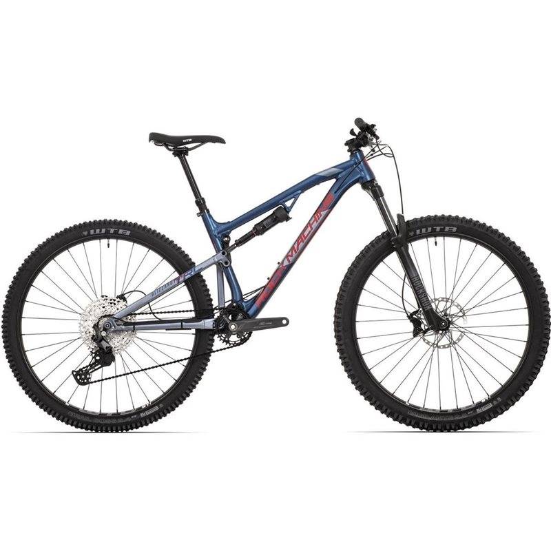 Rock Machine MTB Blizzard Trl 30-29 - Mattemetallicnavy/Red/Grey (M)