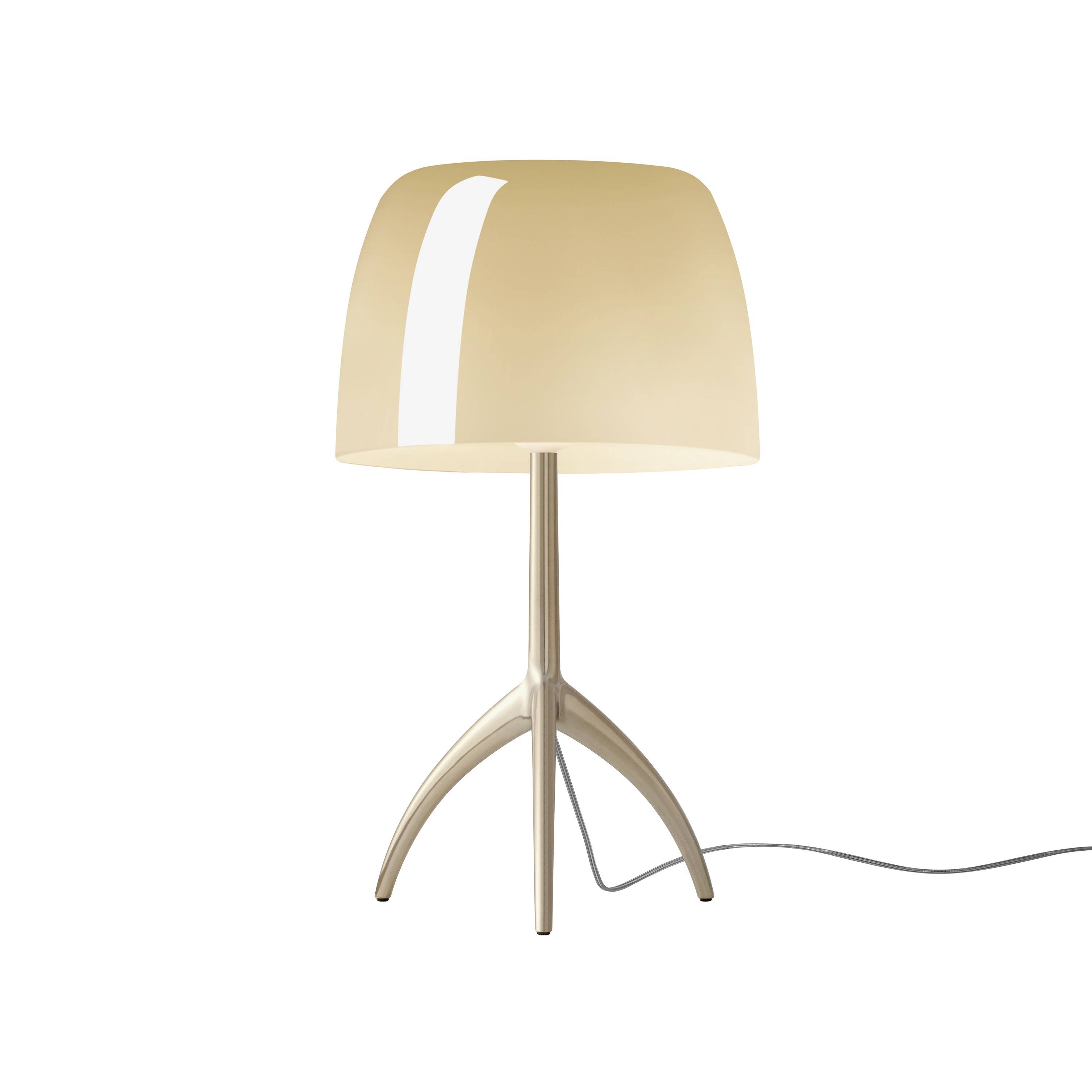 Lumiere Grande Bordlampe - Champagne/Bianco caldo - Foscarini.