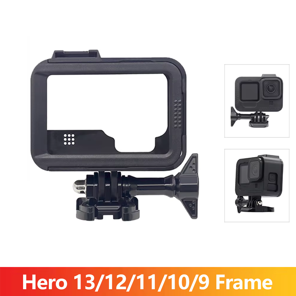 Hero 13/12/11/10/9 Protective Frame Housing Case Mount For GoPro Hero 13 12 11 10 9 Black Action Camera Accessories