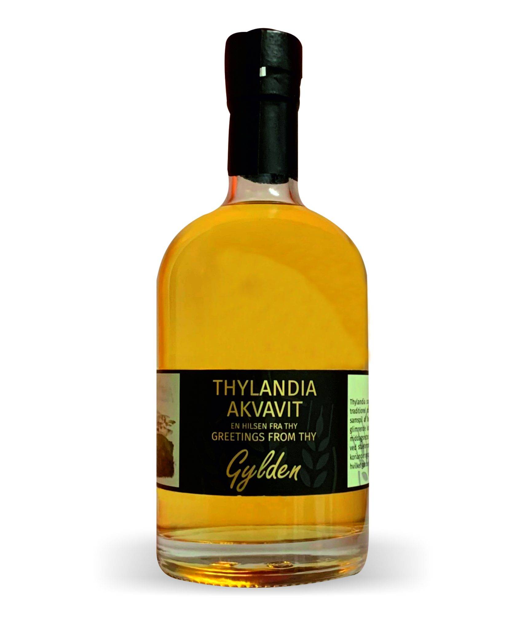 Thylandia Gylden Akvavit 38% 50 cl