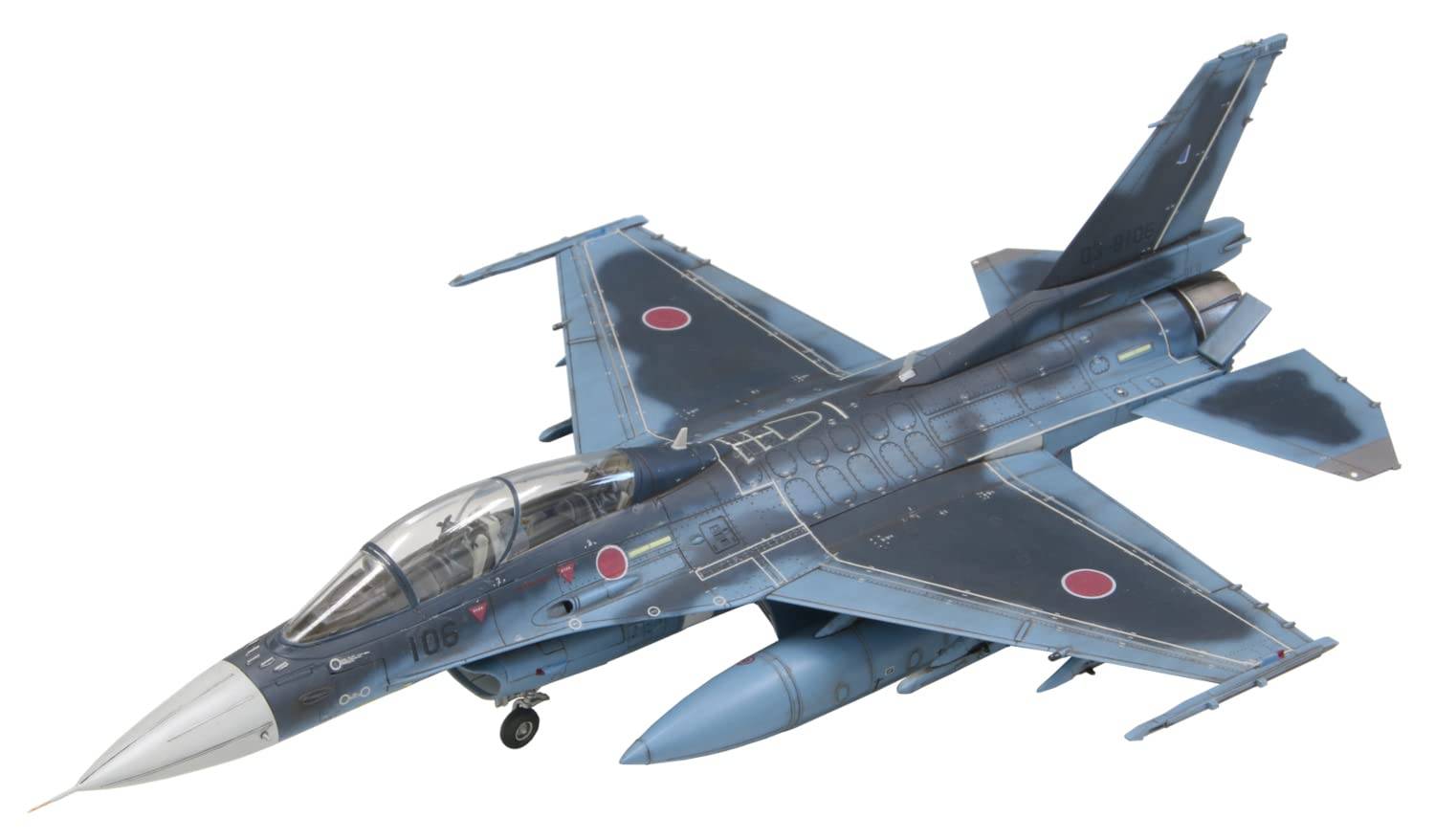 Fine Mold Aircraft Series Air Force Fighter Plastic Model FP49 Molding Color 1/72 Self-Defense F-2B