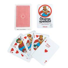 Spelkort Öbergs Poker röd