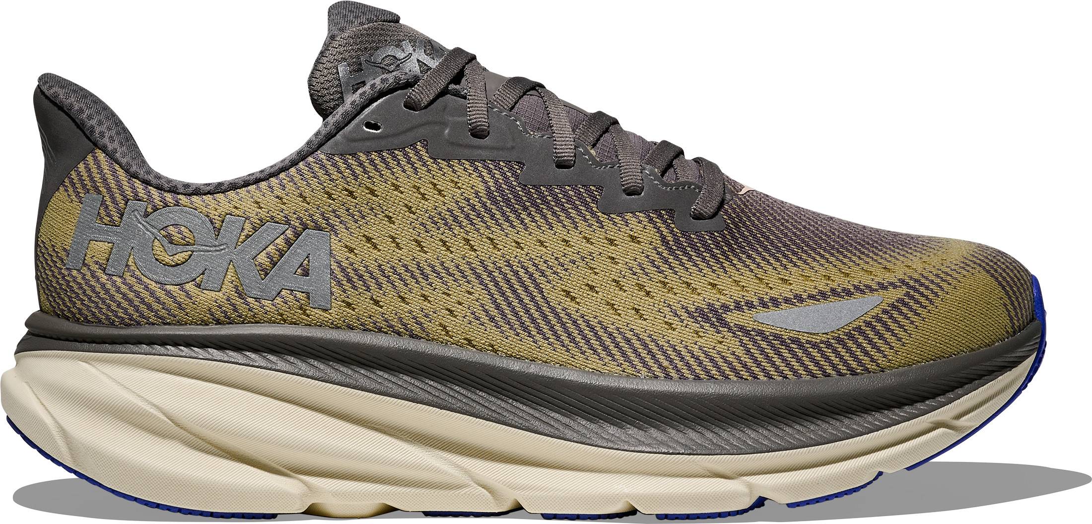 Hoka Men's Clifton 9 GORE-TEX Gravel/Eggshell, 42 2/3